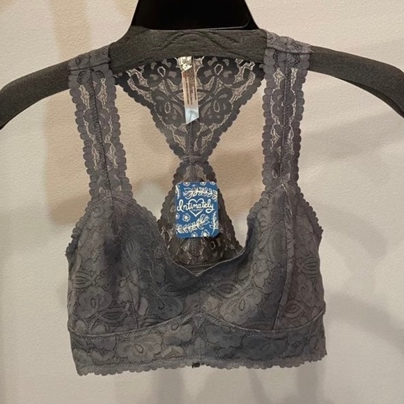 Free People Women's Galloon Lace Racerback Bralette - Picture 3 of 4